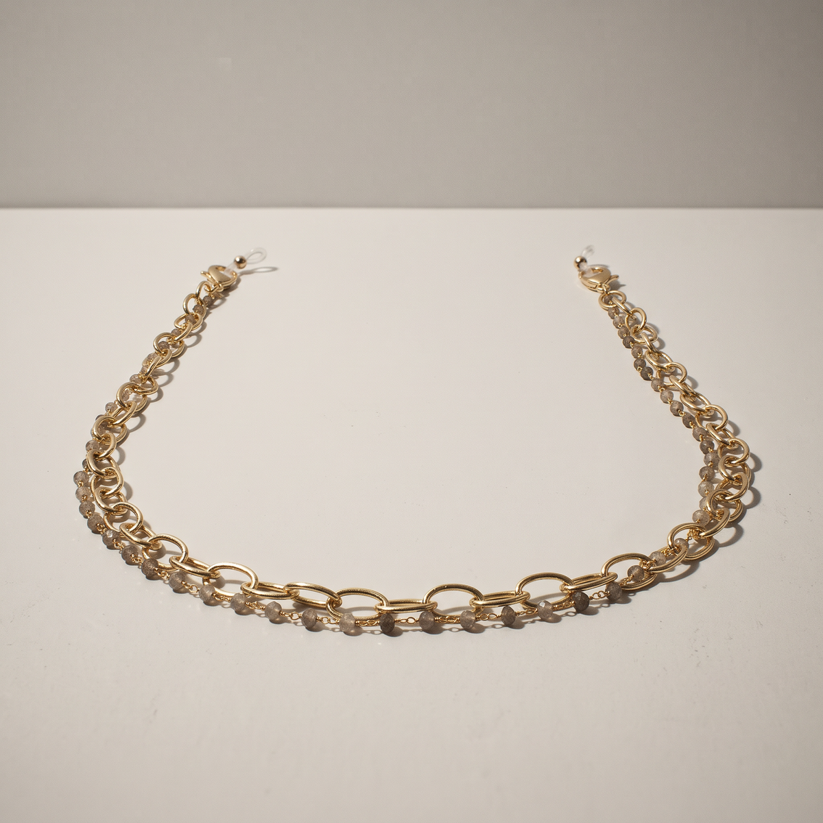 Layered Gold Eyewear Chain - Vint & York