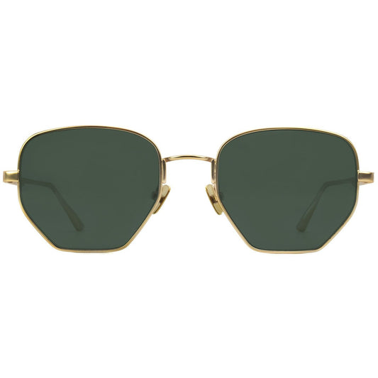 Matte Gold with Polarized Lenses-look