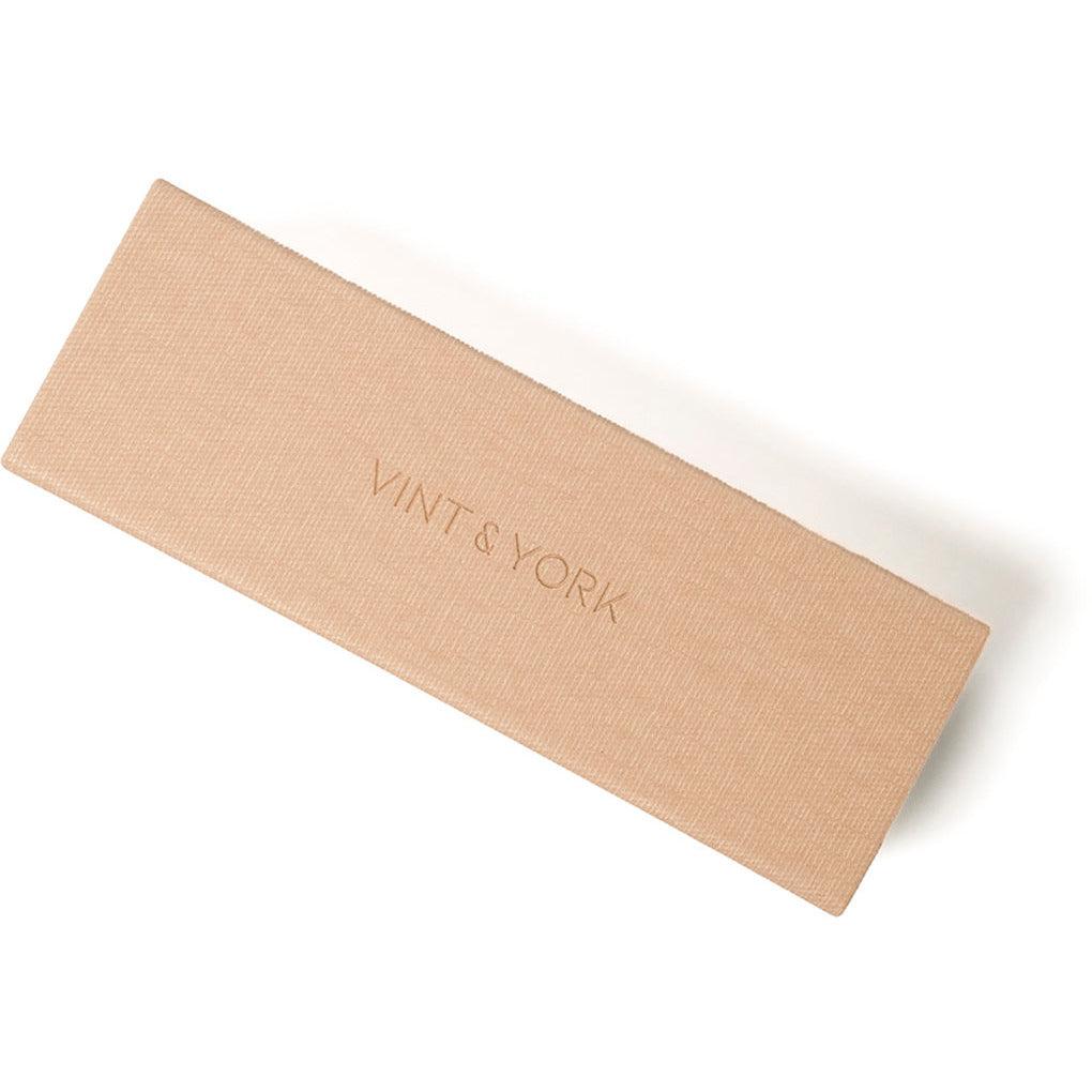 PREMIUM EYEWEAR CASE IN BEIGE from Vint & York